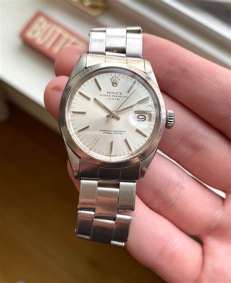 rolex oyster date price in the 70's